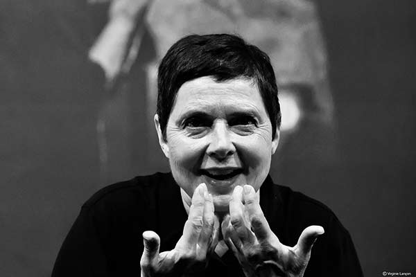 Isabella Rossellini par Virginie Lançon.